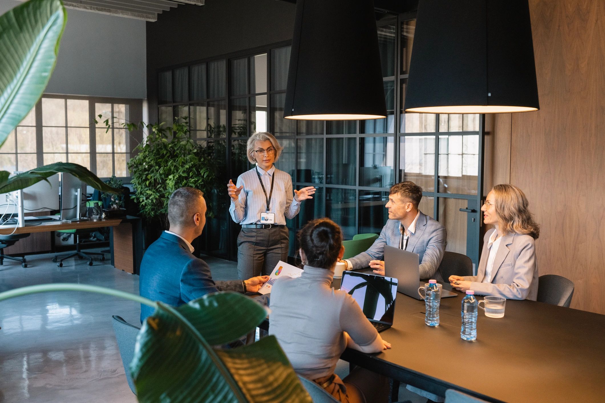 Cloud4Hosting team discussing customer success and support